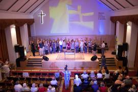 Фестиваль веры с участием Гёрана Дювескога