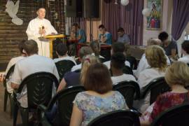 Водное крещение в преддверии дня Пятидесятницы